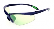 JiMarti JM01 Sunglasses for Golf, Fishing, Cycling-Unbreakable-TR90 Frame (Blue & Nite Green)