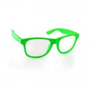 Vintage Buddy Wayfarer Sunglasses - (6 Colors Available), Lime Green