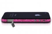 AT&T iPhone 4 Sparkling Vinyl Antenna Wrap - Sparkling Rose