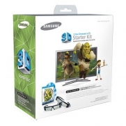 Samsung SSG-P2100S/ZA Shrek 3D Starter Kit - Black (Compatible with 2010 3D TVs)