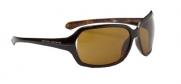 Optic Nerve Spicer Sunglasses (2 Tone Black, Polarized Brown)