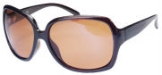 Polarized Sunglasses with Flash Mirror lens APL75 (Dark Tortoise & Amber)