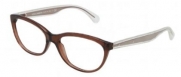 DOLCE & GABBANA Eyeglasses DG 3141 Transparent Brown 53MM