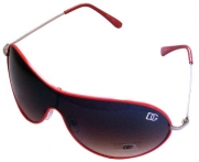 DG Eyewear Women's Aviator Sunglasses (Peach / Orange)