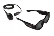 MonsterVisionTM MAX 3D RF Kit for DLP TV's, projectors, Sony, Panasonic, Samsung C Series 3DTV sets, MonsterVisionTM MAX 3D RF glasses (ONE) Compatible with RF emitter and glasses from Monster OR with Optoma (BG-3D or BG-ZF2100GLS glasses and BG-BC100 emi