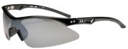 JiMarti Polarized Sunglasses P78 Sport Wrap TR90 Unbreakable (Black & Smoke)