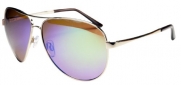 Polarized P11 Premium Aviator Sunglasses with Pouch (GOLD EMERALD)