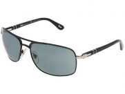 New Persol PO2420S 522/4N Matte Black/Crystal Blue Photo Polar 58mm Sunglasses