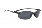 Serengeti Nuvola Sunglasses, Shiny Black Frame, Polarized PhD CPG Lens 7359
