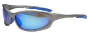 Polarized JMPS27 Sunglasses with TR90 Sport Frame UV400 Active Fit (GREY AND ICE)