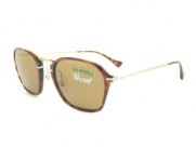 New Persol PO3047S 24/57 Havana/Polar Brown 49mm Sunglasses