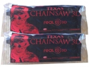 Texas Chainsaw Massacre Adult Size Genuine Sealed RealD Circular Polarized 3D Glasses for RealD Theaters and Passive 3D TV's from Vizio, Toshiba, LG, Philips and JVC - 2 Pairs