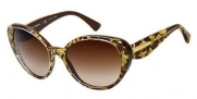 Dolce&Gabbana DG4198 Sunglasses-274613 Leaf Gold/Brown (Brown Grad Lens)-54mm