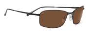 Serengeti Sorrento Sunglasses (Drivers Polarized,  Gunmetal w/ Denim Tannery)