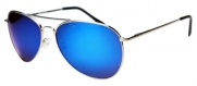Hilton Bay AV99 Aviator Sunglasses(Blue Mirror)