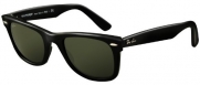 Ray-Ban Original Wayfarer RB 2140 Sunglasses Black / Crystal Green 50mm