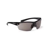 Optic Nerve Voodoo Sunglasses, Shiny Black, Polarized Smoke Lens