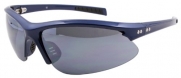 Hilton Bay A462 Sunglasses Wrap Style UV400 Lens All Active Sports (Blue Smoke)