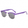Retro Specs Vintage Style Fashion Sunglasses (Purple)