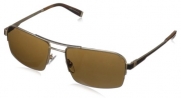 John Varvatos Men's V788 Wayfarer Sunglasses,Gold,56 mm