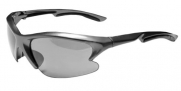 JiMarti JM22 Triad TR90 Frame Sunglasses with 3 Sets Interchangeable Lens (Gunmetal Grey)