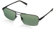 John Varvatos Men's V788 Wayfarer Sunglasses,Gunmetal,56 mm