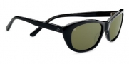 Serengeti Cosmopolitan Bagheria Sunglasses, Polarized 555nm, Black Gray Tortoise