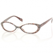 60s Retro Shimmer Design Cat Eye Reading Glasses Eyeglasses Blue Wine +1.50