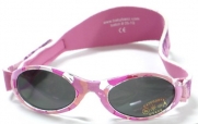 Adventure BanZ Baby Sunglasses, Pink Diva Camo,  0-2 Years