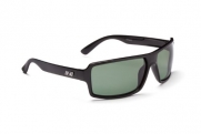 Optic Nerve Emergo Sunglasses, Shiny Black, Polarized Grey