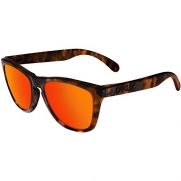 Oakley Men's Frogskins 24-416 Wayfarer Sunglasses,Brown Tortoise,55 mm