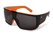 Dragon Domo Sunglasses, Black Orange, Grey