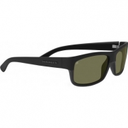 Serengeti 7994 Shiny Matte Black Martino Wayfarer Sunglasses Polarised Driving
