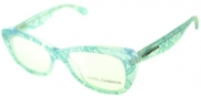 Dolce & Gabbana DG3166 Eyeglasses-2729 Green Lace-51mm