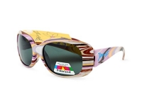 Baby Banz Jbanz Sunglasses, Lilac Stripe