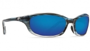 Costa Del Mar Harpoon Men's Polarized Sunglasses, Topaz Fade/Blue Mirror Glass, Large