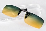 Wonderfulsight 2014 New Day+Night in One Glasses Lens Vision Polarized Clip-on Flip-up Sunglasses Necessary for Driving