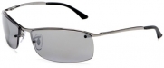 Ray-Ban RB3183 Sunglasses 63 mm, Polarized,Gunmetal Frame/Gray Polarized GSM Lens
