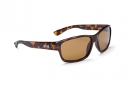 Optic Nerve Koger Sunglasses, Shiny Demi, Polarized Brown