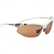 Optic Nerve Hermosa Sunglasses, 2 Sets (Shiny White, Smoke/Copper)