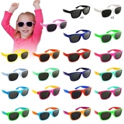 Lot of 24 Nerd Glasses - Buddy Holly Wayfarer (Multi, kids)