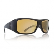 Dragon Calaca Sunglasses Black Gold Frame w/ Gold Ion Lens
