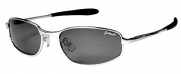 JiMarti Polarized Aviator Sunglasses Spring Hinges JMAVP5 (Silver & Smoke Mirror)