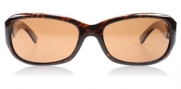 Serengeti Chloe Sunglasses, Shiny Dark Brown Stripe Tortoise Frame, Polarized Drivers Lens