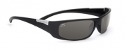 Serengeti RX Eyewear Fasano Sunglasses (Shiny Black, Polar PhD)