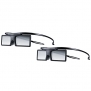 (Pack of 2) Samsung SSG-4100GB Bluetooth 3D Active Glasses Battery Operated - Black