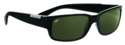 SERENGETI 7239 Merano Shiny Black Polar 555 NM 6 Base Sunglasses