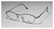 Rodenstock R2514 Mens/Womens Designer Full-rim Eyeglasses/Glasses (50-16-135, Rose Gold / Havana)