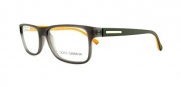 Dolce & Gabbana DG5009 Eyeglasses-2813 Gray Demi Transp Rubber-54mm