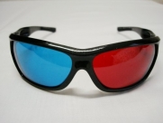 Red-blue / Cyan Anaglyph Fashion style 3D Glasses 3D movie game